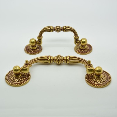 64mm copper antique zinc alloy 40g cabinet knobs and handles furniture handles handles for cabinets
