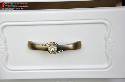 Modern Style Cabinet Wardrobe Cupboard Knob Drawer Door Pulls Handles Coffee 96mm 3.78" MBS248-1