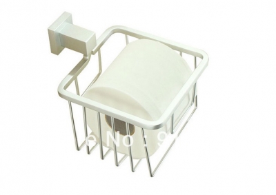 Wholesale And Retail Promotion Bathroom Wall Mounted Aluminum Storage Holder Toilet Paper Holder Tissue Basket