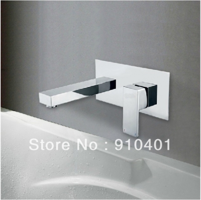 Wholesale And Retail Promotion Luxury Wall Mounted Bathroom Basin Faucet Single Handle Sink Mixer Tap Chrome