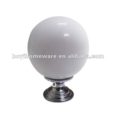 new white ceramic knob bulb shape cabinet knobs kitchen knobs round knobs wholesale & retail shipping discount 100pcs/lot PD0-PC