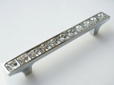 96mm Crystal cabinet handle/drawer handle,kitchen cabinets crystal handles C:96mm L:135mm