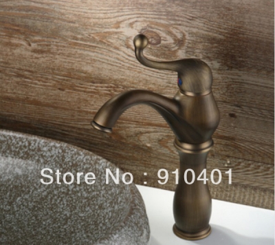 Wholesale And Retail Promotion NEW Euro Style Antique Bronze Bathroom Basin Faucet Swivel Spout Sink Mixer Tap