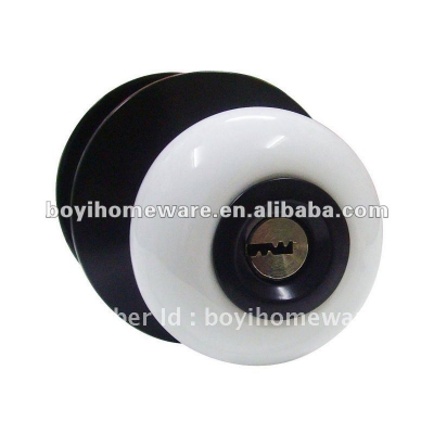 Classic black and white locks unique locks for doors wholesale and retail shipping discount 24 sets/lot S-040
