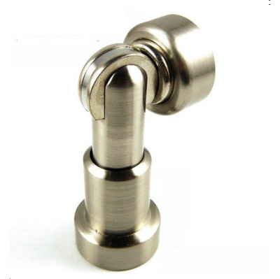 luxury Silver color zinc alloy door stopper Adjustable classical door stops strong magnetism plastic uptake Free shipping