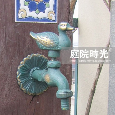 Brass Copper animal faucet washing machine bronze garden tap garden hardware garden bibcocks