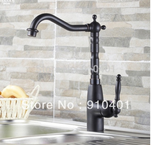 Wholesale And Retail Promotion Oil Rubbed Bronze Tall Bathroom Basin Faucet Kitchen Sink Mixer Tap Swivel Spout