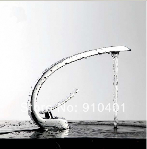 Wholesale And Retail Promotion Polished Chrome Brass Bathroom Basin Faucet Vanity Sink Mixer Tap Deck Mounted