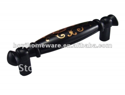 wardrobe hardware cabinet pull wholesale and retail shipping discount 50pcs /lot BF23-BK