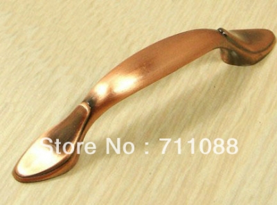 96mm Pattern European closet doorknobantique copper handle pastoral handle