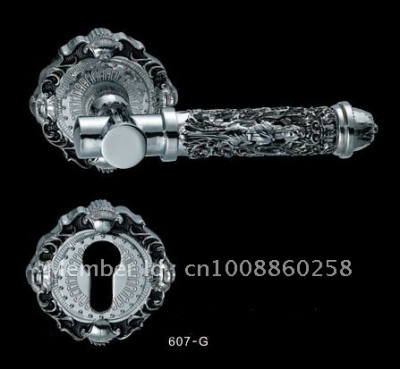 European style door lock classic zinc alloy handle 2012 latest fashion type quality goods