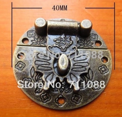 HOT SELLING Antique Packing box accessoriesbutterfly buckle wooden box buckle antique box buckle furniture lock [Buckleaccessories-151|]