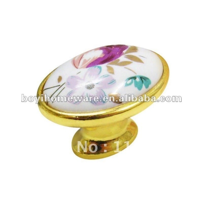 oval drawer knobs cabinet knobs dresser handles wardrobe knobs cupboard handles wholesale and retail shipping discount T09-BGP