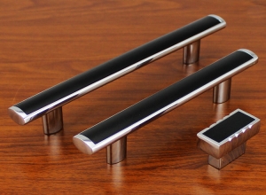 Modern Hardware Kitchen Door Handles And Drawer Cabinet Pull Knobs (C.C.:128mm,Length:180mm)