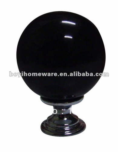 new black colored ceramic knob bulb shape cabinet knobs kitchen knobs round knobs PD07 wholesale and retail 100pcs/lot