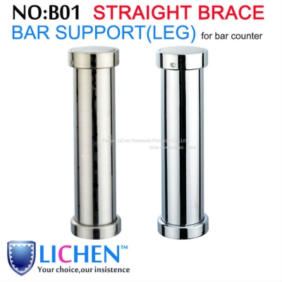 Chrome-plating Furniture Bar table Legs&Support for bar table furniture parts(2pieces/lot)LICHEN