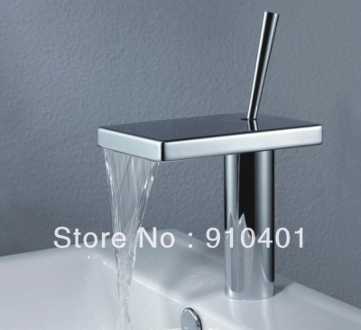 Wholesale and Retail Promotion Modern Euro Style Bathroom Basin Faucet Waterfall Sink Mixer Tap Single Handle