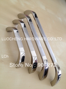 10 PCS/LOT HOLE TO HOLE 96MM STAINLESS STEEL HANDLES/ CHROME FININSH W/ REMOVABLE 22MM SCREW
