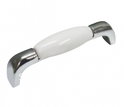 Silver furniture hardware handle&knob ceramic furniture drawer/armoire/door/cabinet knob handle 10pcs shipping discount [CeramicHandles-Silver-50|]