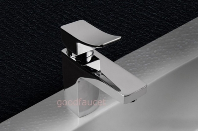 Wholesale And Retail Promotion NEW Single Handle Hole Bathroom Basin Mixer Tap Vessel Sink Faucet Chrome Finish
