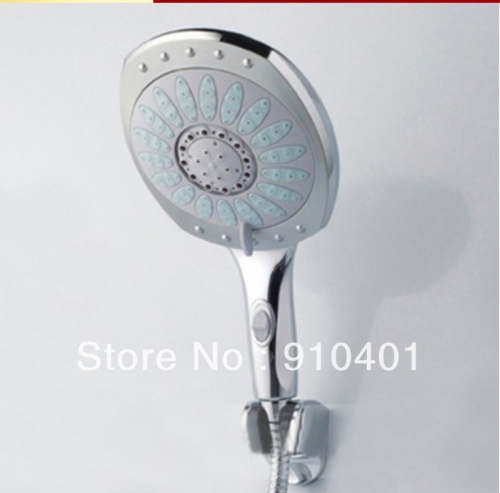 Wholesale And Retail Promotion Chrome ABS Bathroom Rain Shower Head Multifunction Handheld Shower With Switch