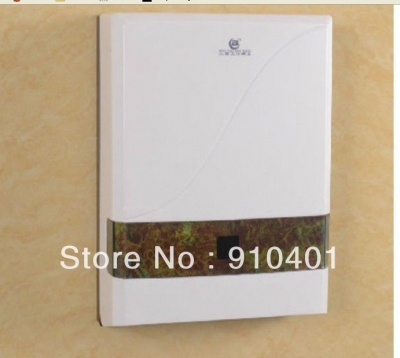 Wholesale And Retail Promotion NEW Bathroom Square Plastic Waterproof Wall Mounted Tissue Paper Box White Color