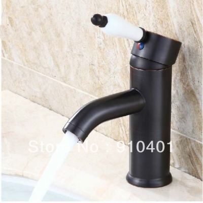 Wholesale And Retail Promotion Oil Rubbed Bronze Rould Style Solid Brass Bathroom Faucet Ceramic Handle Mixer