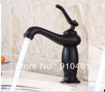 Wholesale And Retail Promotion Oil Rubbed Bronze Solid Brass Bathroom Basin Faucet Single Handle Sink Mixer Tap
