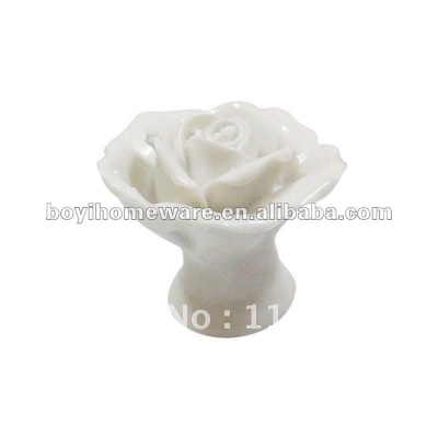 white ceramic knobs handmade furniture knobs for kids wholesale and retail shipping discount 200pcs/lot MG-13
