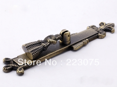 -ZH2121 L:136MM w screw single hole Zinc alloy European bronze drawer cabinets pull handle door knobs 10pcs/lot