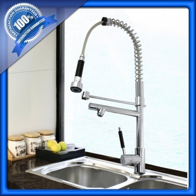 Factory direct sellHigh Quality lowest price!Kitchen Faucet spring sink mixer !trigger hand shower.LX-2207H