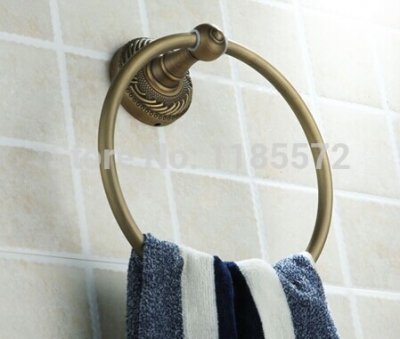 hot selling bathroom towel ring antique brass towel ring towel holder