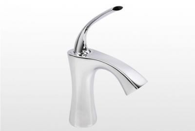 Wholesale And Retail Promotion Chrome Brass Bathroom Waterfall Basin Sink Faucet Single Handle Vessel Mixer Tap