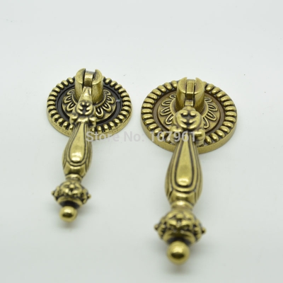 large size bronze antique zinc alloy single hole 40g cabinet knobs and handles furniture handles handles for cabinets