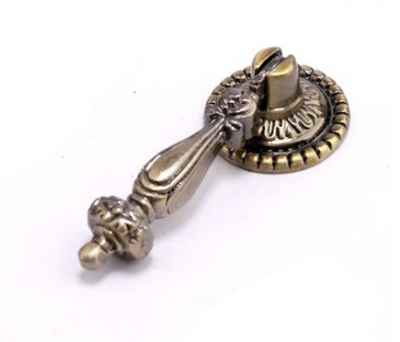 European new rural style furniture handle classical antique bronze knob zinc alloy pull for drawer/closet/cabinet Free shipping [Ancient silver knobs-121|]