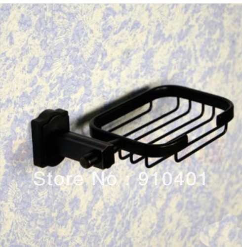 Wholesale And Retail Promotion NEW Luxury Oil Rubbed Bronze Wall Mounted Bathroom Soap Dish Holder Soap Basket