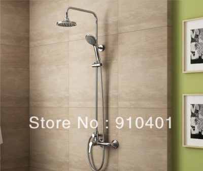 Wholesale And Retail Promotion Chrome Finished Bath Shower Mixer Tap Brass Wall Mounted Shower Spray Faucet Tap
