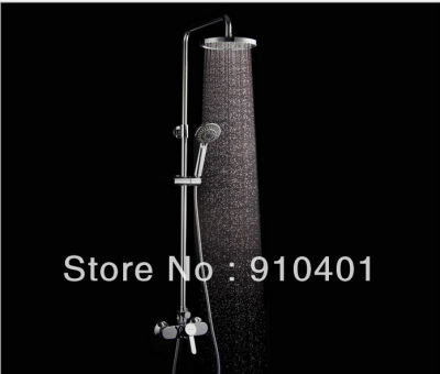 Wholesale And Retail Promotion New Chrome Finished Shower Set Mixer Tap Wall Mounted Plastic Shower Faucet Tap