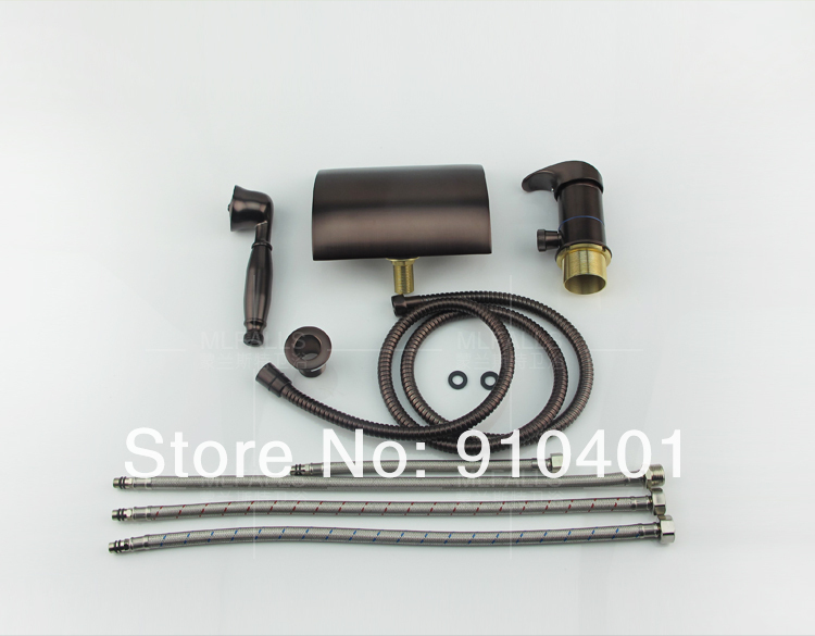 Wholesale And Retail Promotion Modern Oil Rubbed Bronze Waterfall Bathroom Tub Faucet Deck Mount Tub Mixer Tap