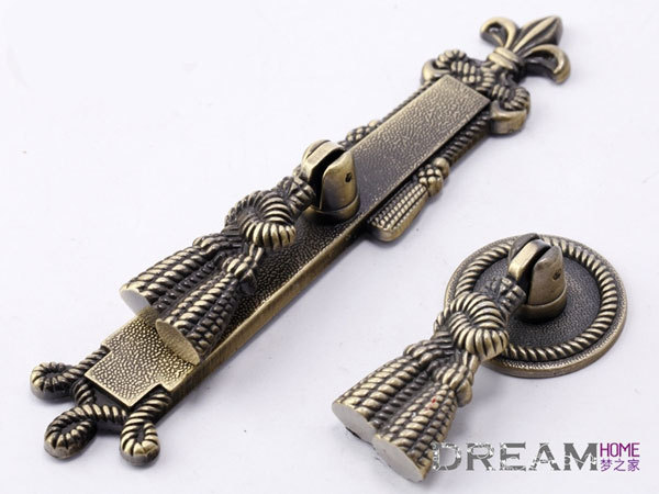 European and American  rural style furniture handle classical bronze zinc alloy rings pull  for drawer or closet Free shipping