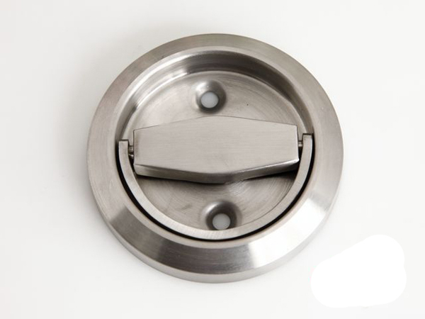 Modern stainless steel knob for television walls Invisible secret door handle set