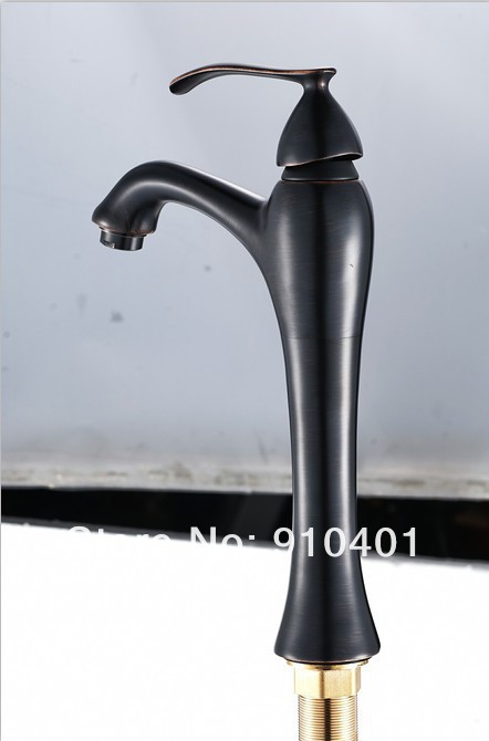 Wholesale And Retail Promotion   Oil Rubbed Bronze Bathroom Basin Faucet Single Handle Countertop Sink Mixer Tap