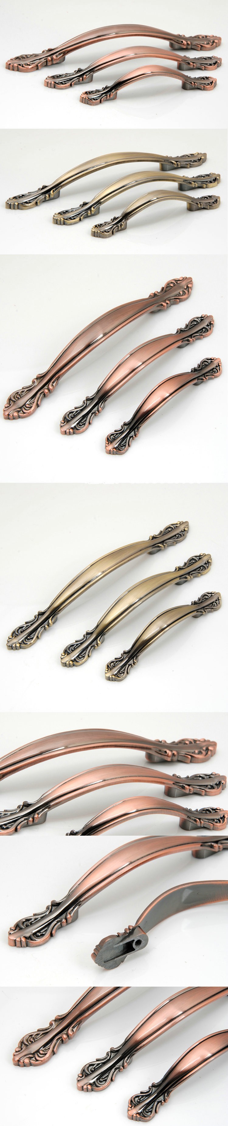 64mm Antique copper door handles and knobs/ drawer pulls &knobs