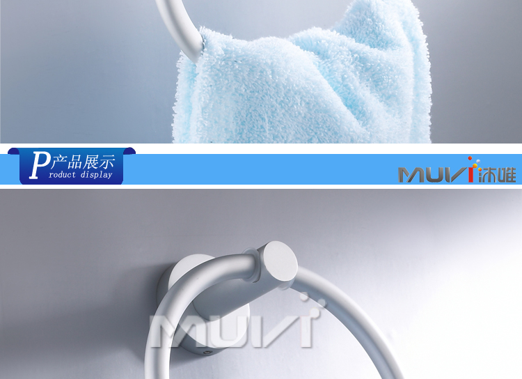 Aluminum towel ring,towel hanging, towel rack,  bathroom accessories