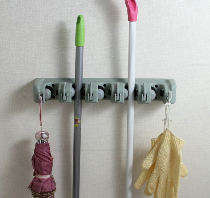 Magic holder bathroom mop holder bathroom hardware accessories