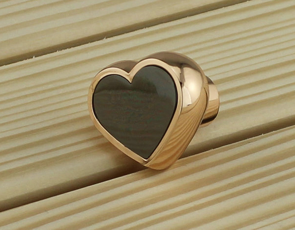 Heart shaped furniture handle  ambry drawer chest door shake handshandle wine cabinet knob Free shipping