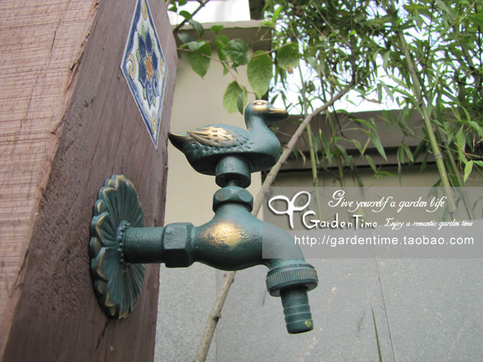 Brass Copper animal faucet washing machine bronze  garden tap garden hardware garden bibcocks