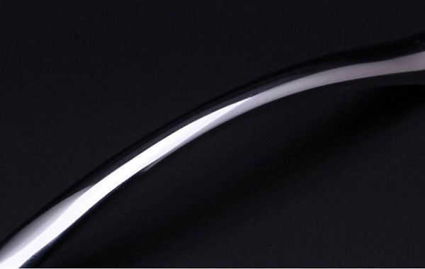 Long style Modern simple Bright chrome Solid Zinc alloy cupboard Knob  Fashion Furniture handle drawer/closet pull