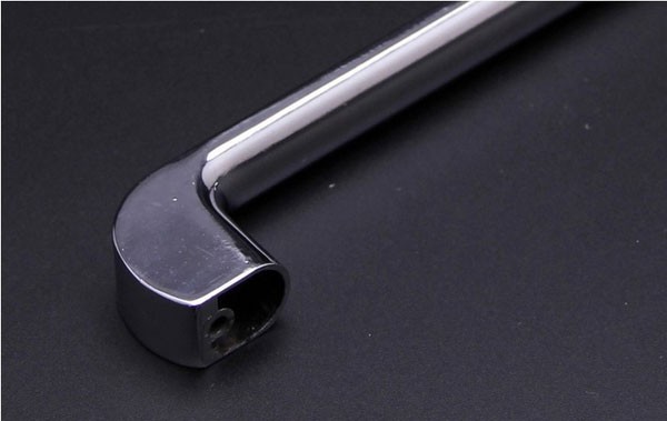 Modern Fashion Simple Furniture handle 100%Solid Zinc alloy cupboard Knob  Bright chrome drawer pull Free shipping