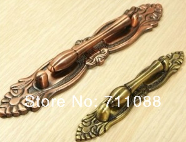 64mm Pattern European closet doorknobantique copper handle pastoral drawer handle